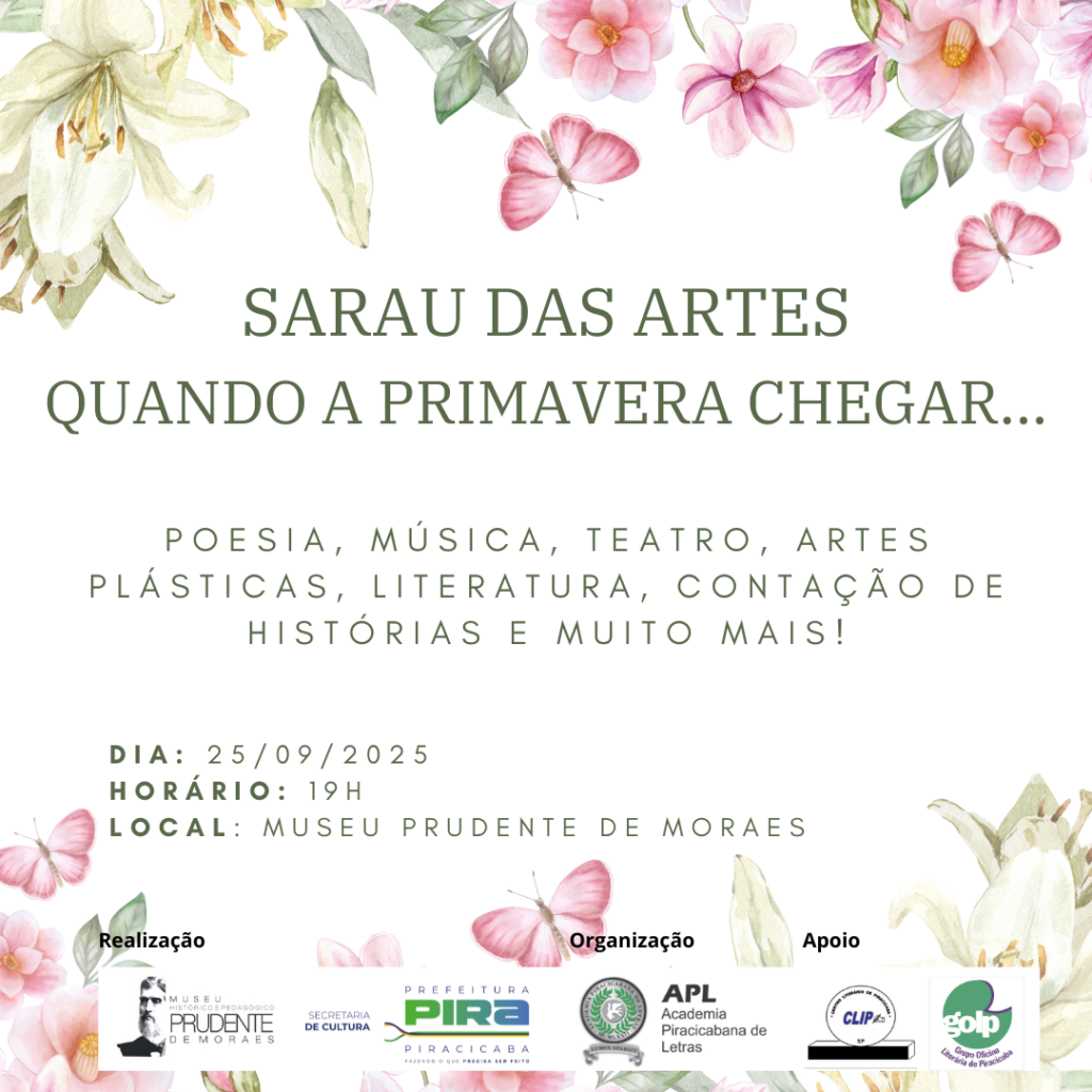 Sarau das Artes: Quando a primavera chegar…