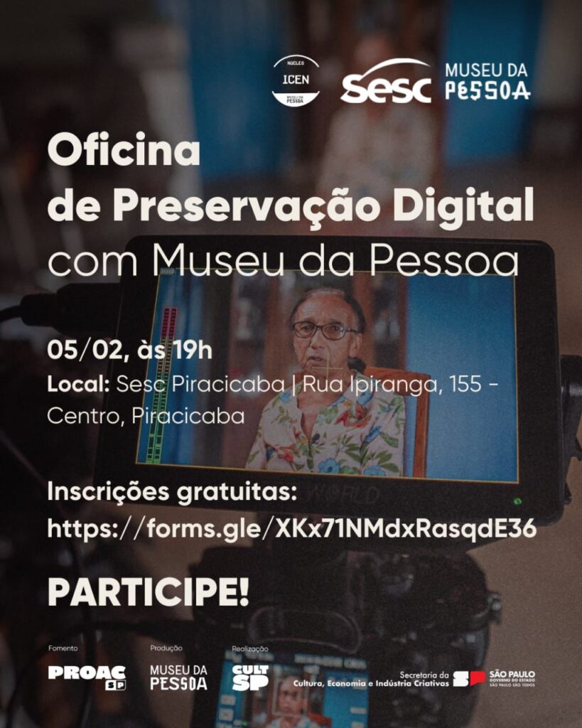Oficina de Preservação Digital